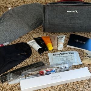 American🇺🇸Airlines✈️FlagshipFirst Travel🧳Kit & Slippers 🥿 🥿 by thirteen lune